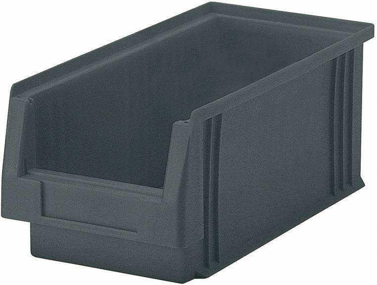 Sichtlagerkasten PLK 3a B150xT290xH125 mm grau