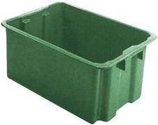 Drehstapelbehälter 60 l 650x450x280 mm grün-0