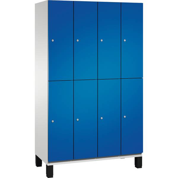Doppelstockspind Füße 8Fächer B1200mm lgr/ebl