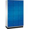 Fächerschrank Sockel 15Fächer B1200mm lgr/ebl