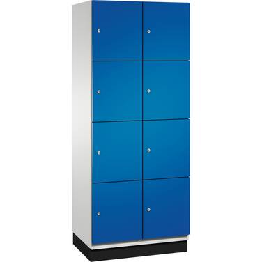 Fächerschrank Sockel 8Fächer B800mm lgr/ebl
