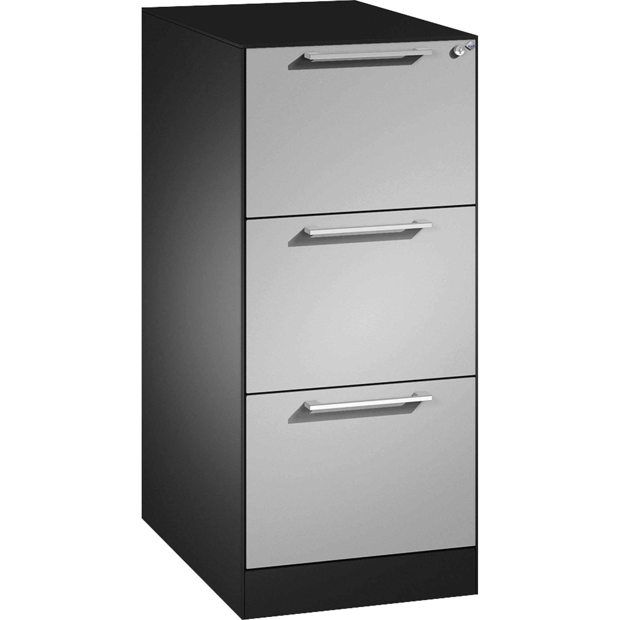 Hängeregistraturschrank Asisto A4 1bhg sgr/wsalu-0