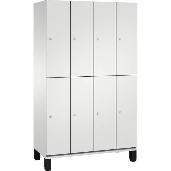 Doppelstockspind Füße 8Fächer B1200mm lgr/lgr