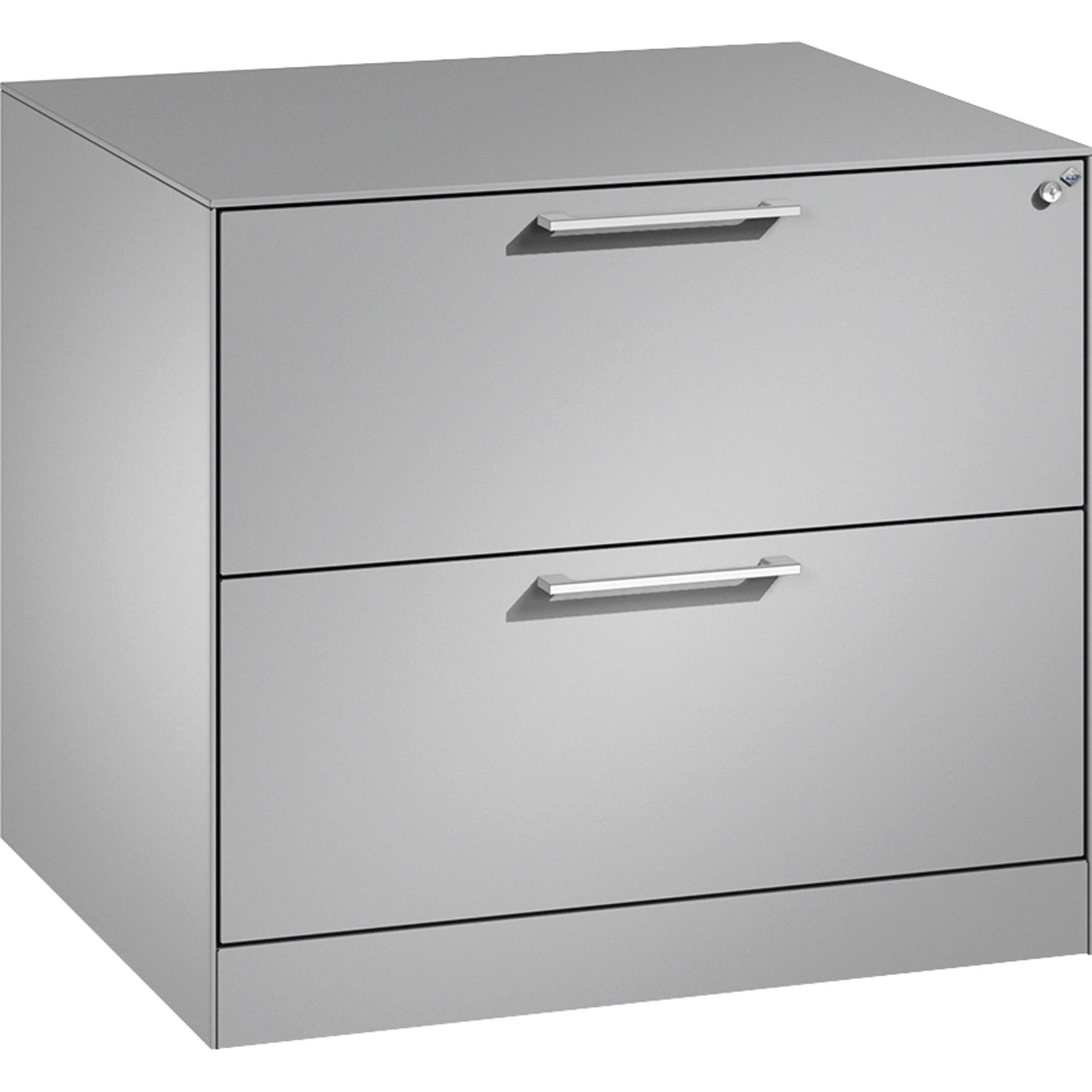 Hängeregistraturschrank Asisto A4 2bhg wsalu/wsalu-0