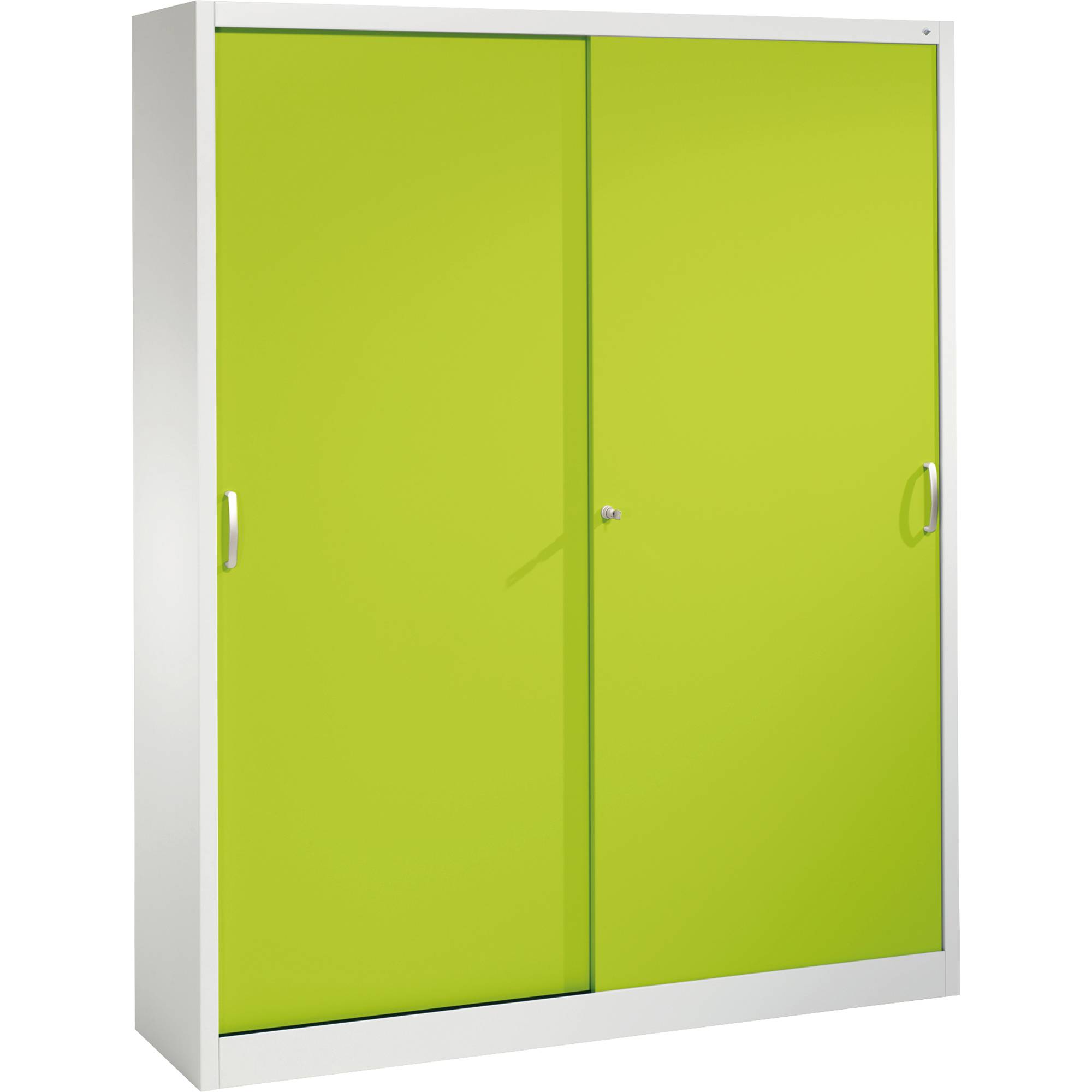 Aktenschrank 2x5OH 1950x1600x400mm lgr/cgn