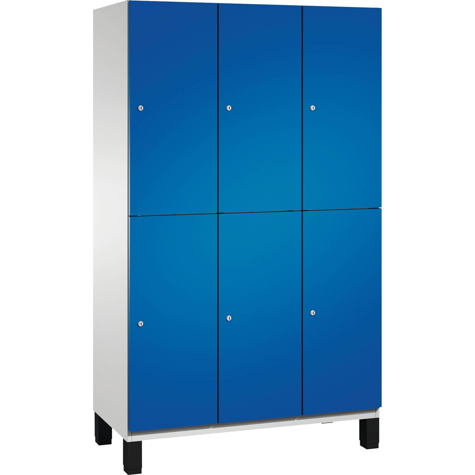 Doppelstockspind Füße 6Fächer B1200mm lgr/ebl-0