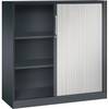 Rollladenschrank ASISTO Höhe 1292 mm Breite 1200 mm schwarzgrau/lichtgrau. C+P 53944649