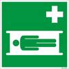 Rettungszeichen Krankentrage VE 10 Stk Folie 200 x 200 mm. H. Marahrens Sicherheits- | Industrie- u.