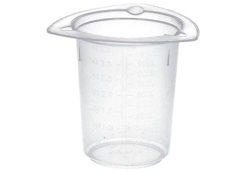 Universal-Messbecher aus PP, mit Ausgusslippen, 100 ml, 48 Stück-0