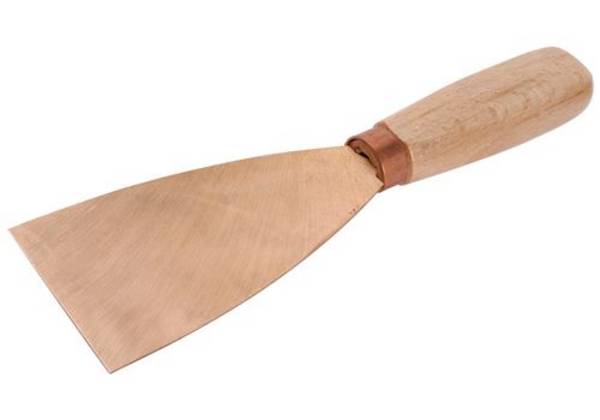 Spachtel 60 mm biegsam, Kupfer-Beryllium, funkenfrei, für Ex-Zonen