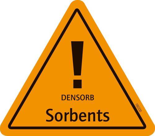 Mehrsprachiges Aufkleberset zur Kennzeichnung von DENSORB Bindemitteln-1