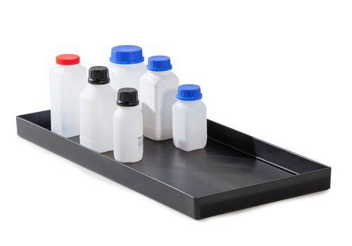 Kunststoff-Polyethylen(PE) Einlegewanne für Auffangwanne Chemikalienschrank Protect, Typ A-3