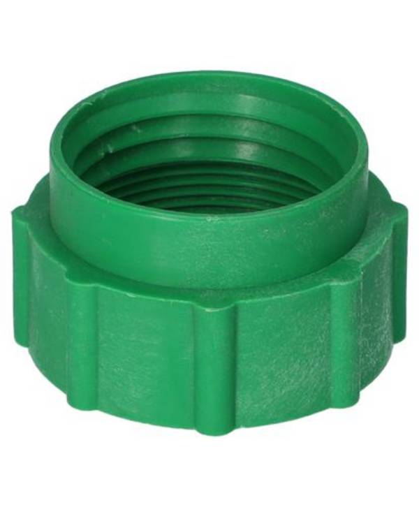 Gewindeadapter von 2" fein (l) auf DIN 51 (l), grün