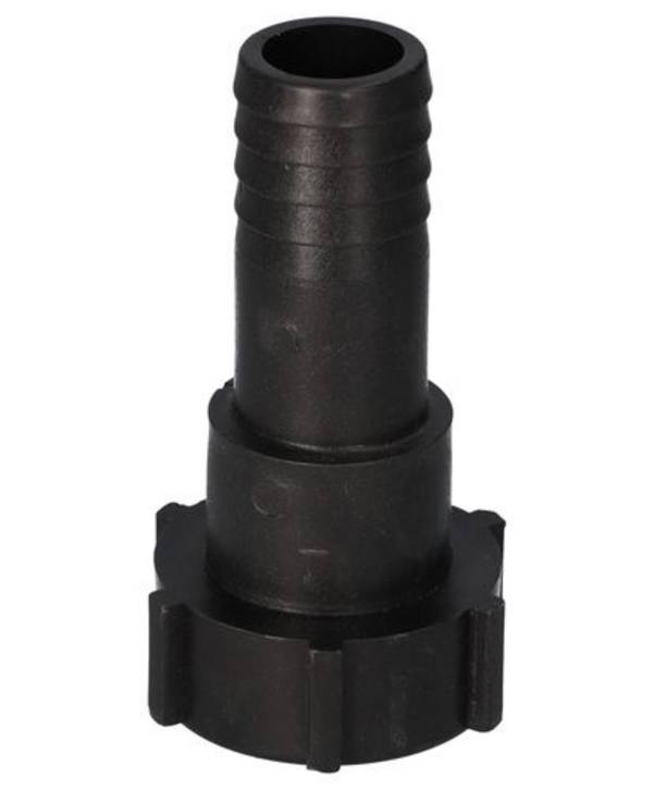 Spezial-Gewindeadapter SG 7 von Din 61 / 31 (I) auf Schlauchanschluss 1 1/2", schwarz