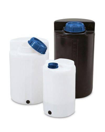 Lager- und Dosierbehälter aus Polyethylen (PE), 100 Liter Volumen, natur-transparent-0