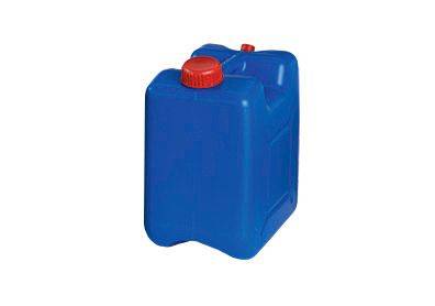 Entsorgungskanister aus PE-HD, mit Einfüllöffnung und Entlüftungsverschraubung, 10 Liter, blau-0
