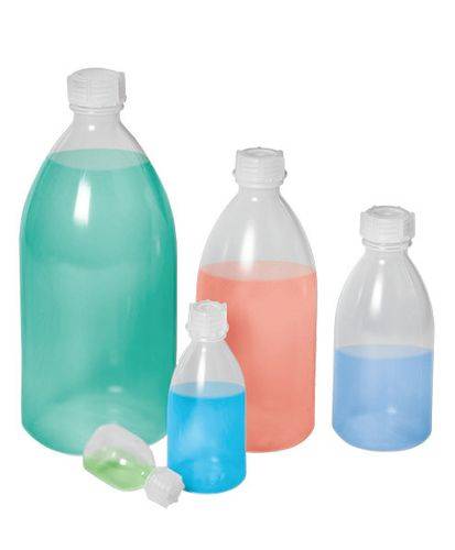 Enghalsflaschen aus LDPE, mit Schraubverschluss, 5000 ml, 6 Stück-0