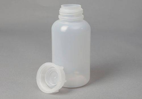 Weithalsflaschen aus LDPE, rund, natur-transparent, 1500 ml, 6 Stück-0