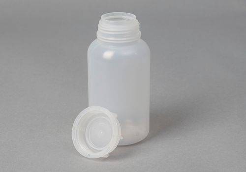 Weithalsflaschen aus LDPE, rund, natur-transparent, 500 ml, 16 Stück-0