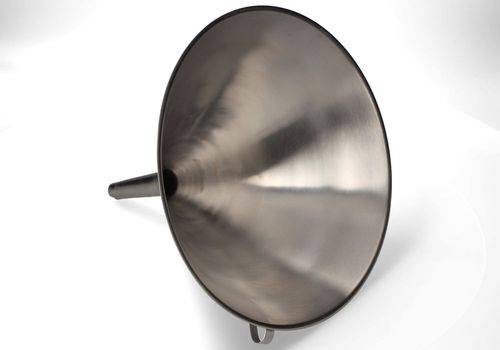 Trichter aus Edelstahl 1.4301, Außen-Ø 300 mm, 5 Stück-0