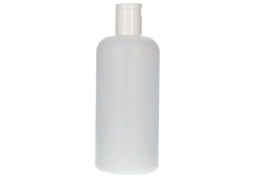 Rundflaschen aus HDPE, mit Klappverschluss 500 ml, 10 Stück-0