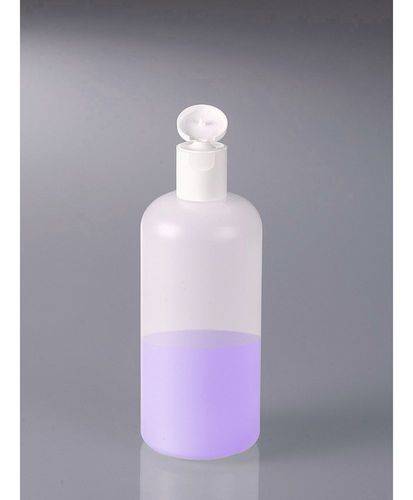 Rundflaschen aus HDPE, mit Klappverschluss 500 ml, 10 Stück-1
