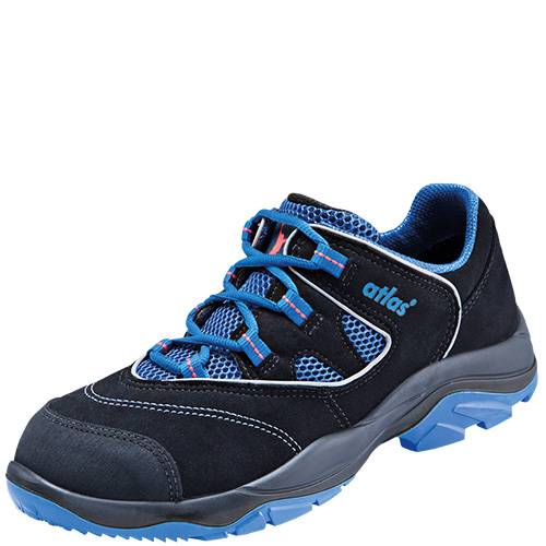 ESD Halbschuh XP 205 2.0, S1P, Sportline, Unisex, schwarz/royal blau, Größe 42-1