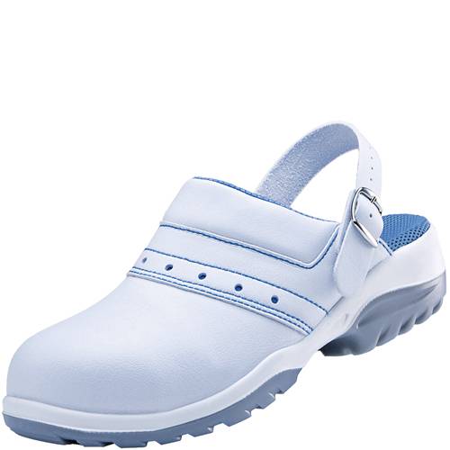Atlas Damen Clog CL 370 SB weiß EN ISO 20345:2011 ESD, Weite 10-1