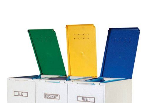 Deckel für Wertstoffmodulsystem mit 60 Liter Volumen, blau-0