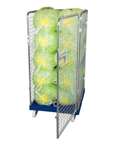 Drahtgitterbehälter mit Kunststoff-Rollplatte 4-seitig Nutzhöhe 1350 mm. ESB Engineering System Bau GmbH-2