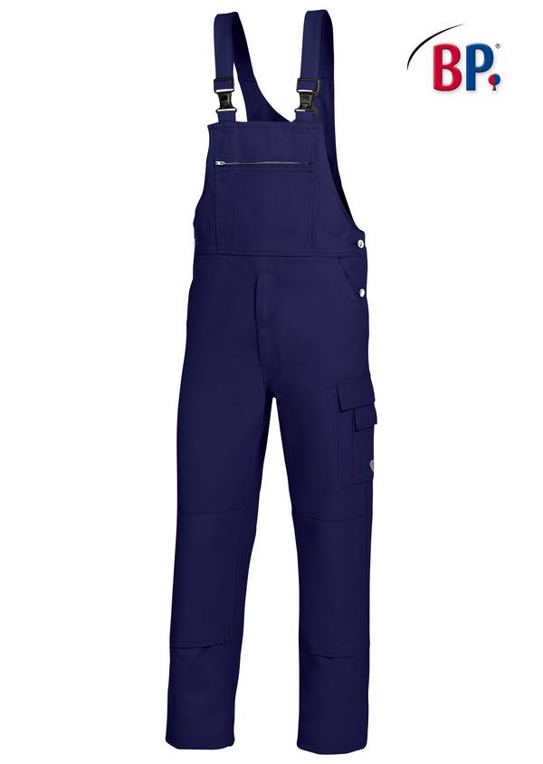 BP® Basic-Latzhose aus Baumwolle mit Kniepolstertaschen, Gr. 46