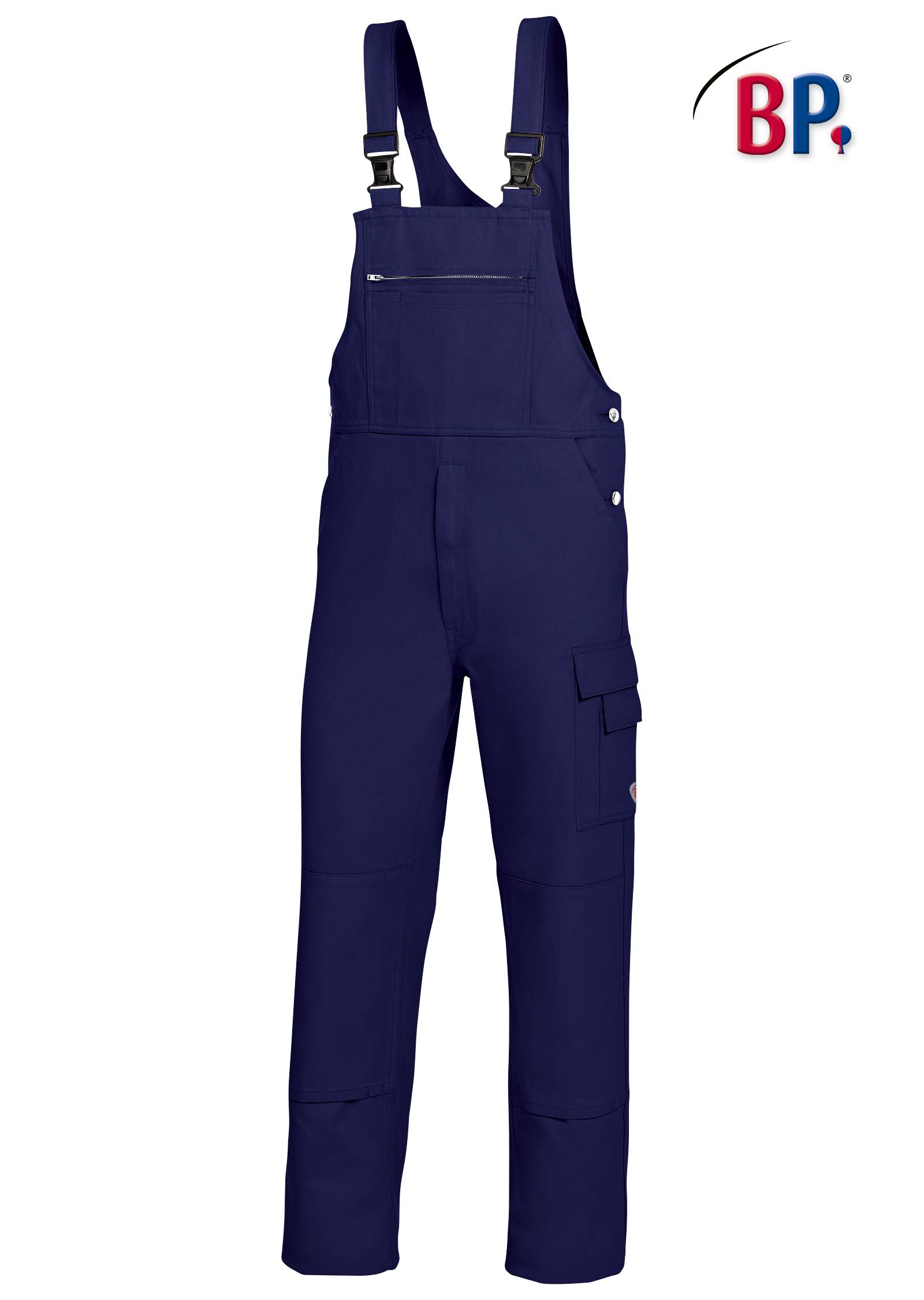 BP® Basic-Latzhose aus Baumwolle mit Kniepolstertaschen, Gr. 46-0