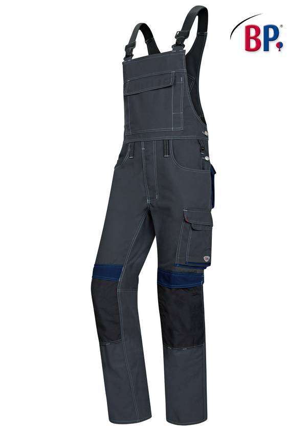 BP® Komfort-Latzhose mit Kniepolstertaschen, Gr. 54l