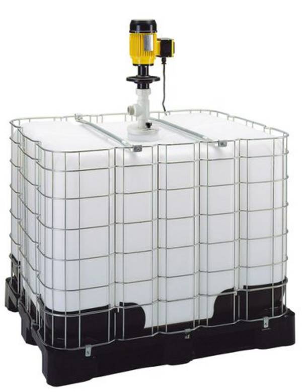 Container-Pumpe mit Viton-Dichtungen, für Säuren und Chemikalien