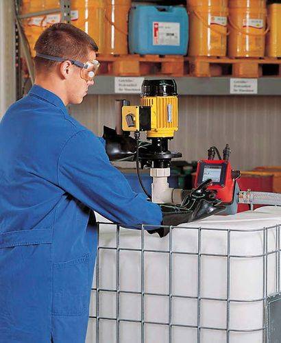Container-Pumpe mit Viton-Dichtungen, für Säuren und Chemikalien-1