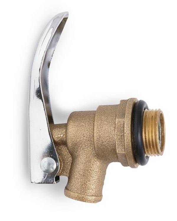 Messingablassventil 3/4", für Heizöl und Benzin