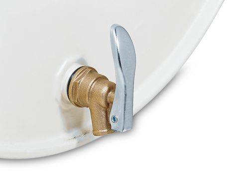 Messingablassventil 3/4", für Heizöl und Benzin-1