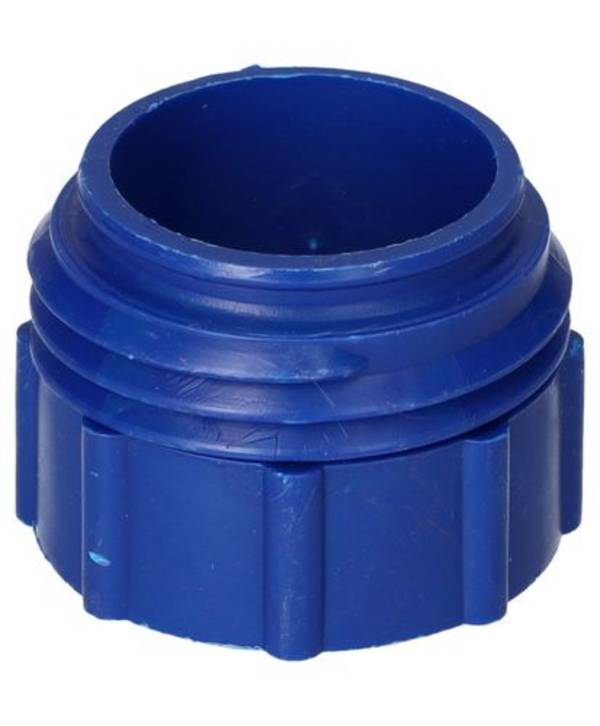 Gewindeadapter von 2" fein (l) auf 2" Mauser grob (A), blau