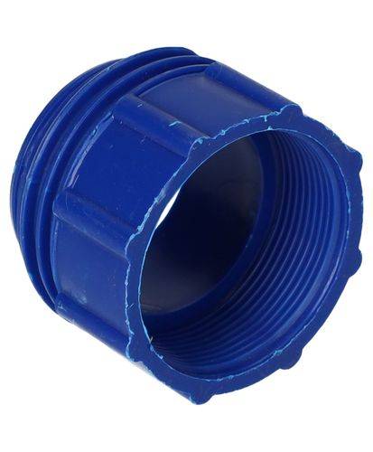 Gewindeadapter von 2" fein (l) auf 2" Mauser grob (A), blau-2