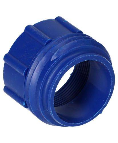Gewindeadapter von 2" fein (l) auf 2" Mauser grob (A), blau-3
