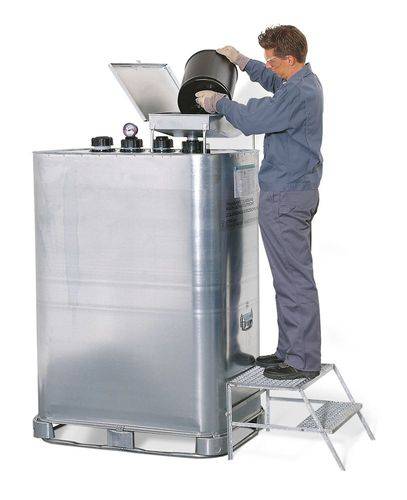 2-stufiger Tritt für Lagertanks TA-1