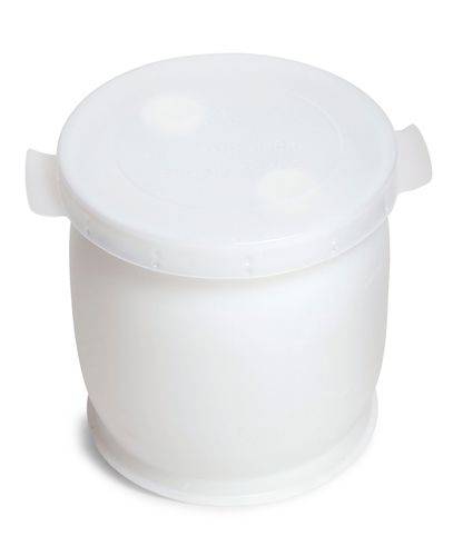 Fassdeckel aus PE für 60-Liter-Fässer, natur-transparent, VE = 5-3