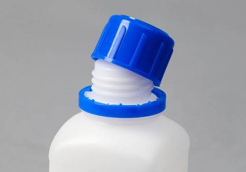 Enghalsflaschen aus HDPE, eckig, natur-transparent, 2500 ml, 9 Stück-2