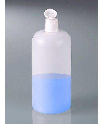 Rundflaschen aus HDPE, mit Klappverschluss 1000 ml, 10 Stück-1