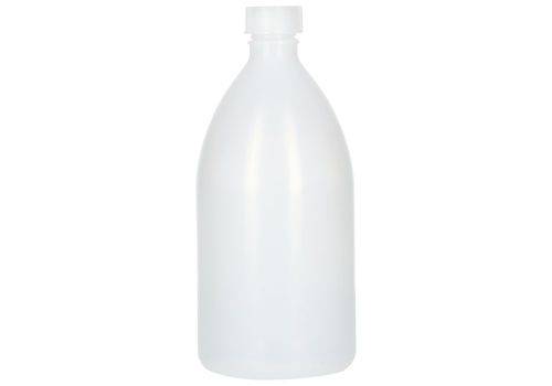 Bio-Enghalsflaschen aus Green-PE, mit Schraubverschluss, 1000 ml, 12 Stück-2