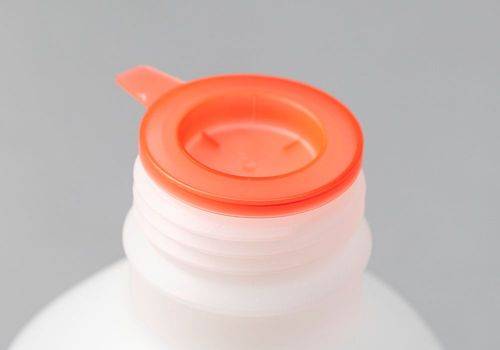 Enghalsflaschen aus HDPE, rund, natur-transparent, 500 ml, mit UN-Zulassung, 12 Stück-3