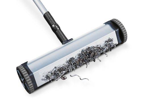 Magnetbesen mit abnehmbarem Teleskopstiel-1