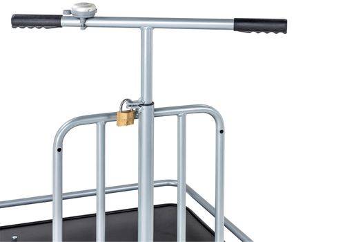 Betriebsroller KM Scooter1, 3 Räder unplattbar, mit Ladefläche, Klingel und Fußbremse-1