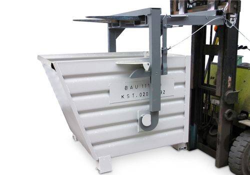 Staplertraverse für Schüttgutbehälter 650 Liter Volumen-0