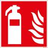 Brandschutzzeichen Feuerlöscher VE 10 Stk Folie 150 x 150 mm. H. Marahrens Sicherheits- | Industrie- u.